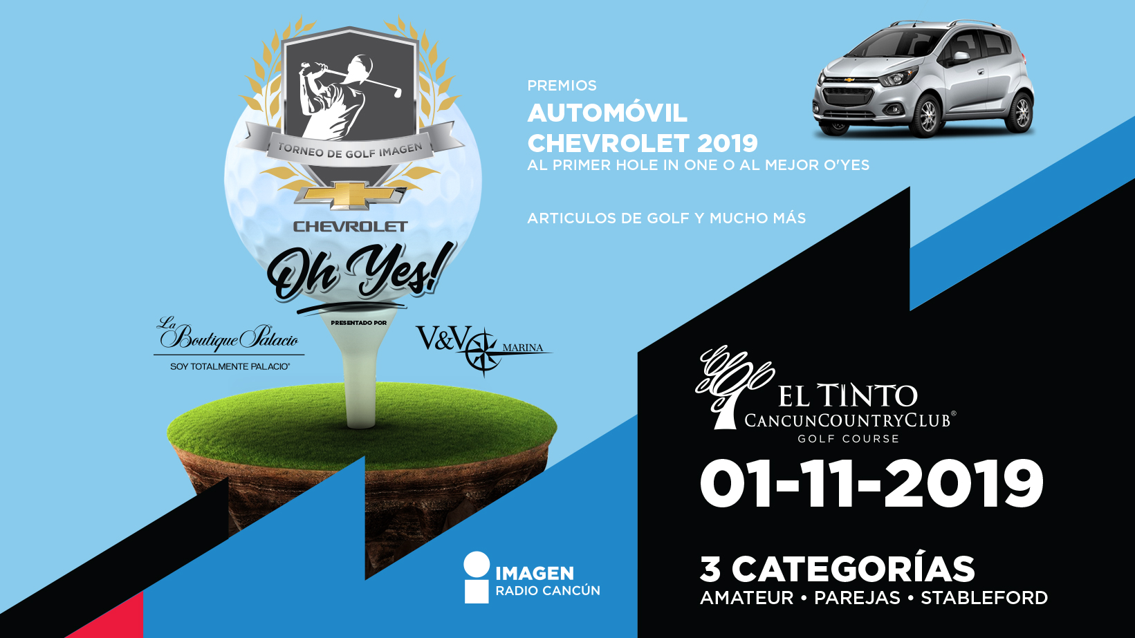 Torneo de golf "Oh Yes! Imagen Chevrolet 2019"