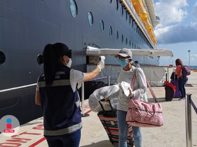 Cozumel recibirá otro crucero de repatriación de mexicanos