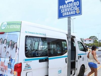 Transporte público seguirá trabajando al 50% en semáforo naranja